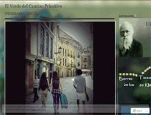 Tablet Screenshot of elcaminoprimitivo.wordpress.com