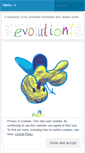 Mobile Screenshot of evolutionanimation.wordpress.com