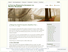 Tablet Screenshot of journeytomoneymastery.wordpress.com