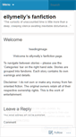 Mobile Screenshot of ellymellyfanfic.wordpress.com