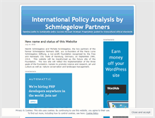 Tablet Screenshot of policyanalysis.wordpress.com