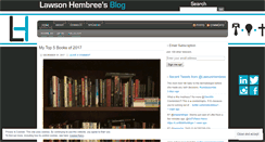 Desktop Screenshot of lawsonhembree.wordpress.com