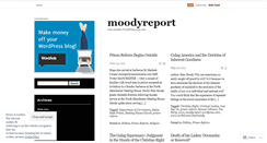 Desktop Screenshot of moodyreport.wordpress.com