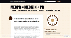 Desktop Screenshot of medpr.wordpress.com