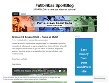 Tablet Screenshot of futibiribas.wordpress.com