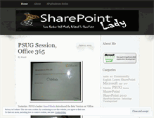 Tablet Screenshot of letssharepoint.wordpress.com