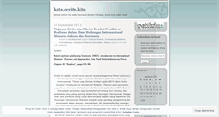 Desktop Screenshot of petikdua.wordpress.com