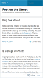 Mobile Screenshot of feetonthestreet.wordpress.com