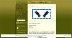 Desktop Screenshot of fembellish.wordpress.com