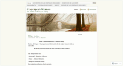 Desktop Screenshot of ctaqui3c2.wordpress.com
