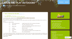 Desktop Screenshot of laughandplayoutdoors.wordpress.com