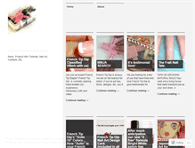 Tablet Screenshot of frenchtipdip.wordpress.com