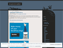 Tablet Screenshot of musicinvader.wordpress.com