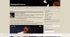 Desktop Screenshot of pedagoguitare.wordpress.com