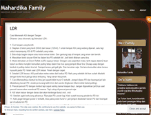 Tablet Screenshot of mahardikafam.wordpress.com