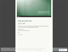 Tablet Screenshot of nevertrustacop.wordpress.com