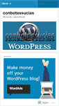 Mobile Screenshot of conbotassucias.wordpress.com
