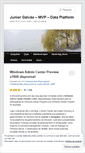 Mobile Screenshot of pedrogalvaojunior.wordpress.com