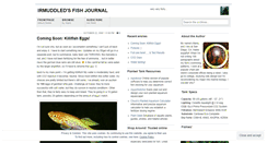 Desktop Screenshot of fishlog.wordpress.com