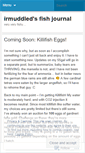 Mobile Screenshot of fishlog.wordpress.com