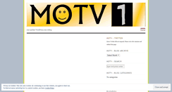 Desktop Screenshot of motv.wordpress.com