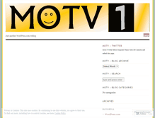 Tablet Screenshot of motv.wordpress.com