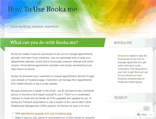 Tablet Screenshot of bookame.wordpress.com