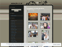 Tablet Screenshot of geracao1728.wordpress.com
