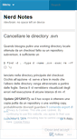 Mobile Screenshot of nerdnotes.wordpress.com
