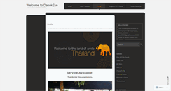 Desktop Screenshot of danok.wordpress.com