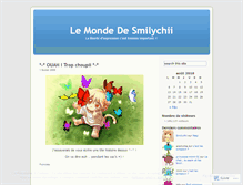 Tablet Screenshot of monmondeamoi.wordpress.com