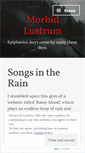 Mobile Screenshot of morbidlustrum.wordpress.com