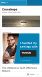 Mobile Screenshot of crosshope.wordpress.com