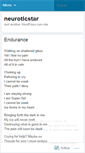 Mobile Screenshot of neuroticstar.wordpress.com