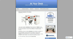 Desktop Screenshot of andersoninteriors.wordpress.com