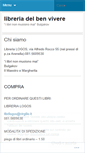Mobile Screenshot of libreriadelbenvivere.wordpress.com