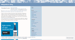 Desktop Screenshot of mktgoddess.wordpress.com