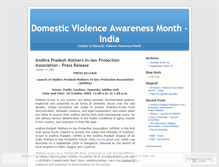 Tablet Screenshot of dvawarenessindia.wordpress.com