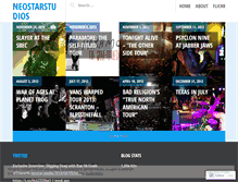 Tablet Screenshot of neostarstudios.wordpress.com