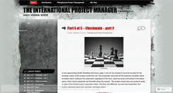 Desktop Screenshot of ipm3000.wordpress.com