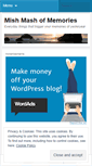 Mobile Screenshot of mishmashofmemories.wordpress.com