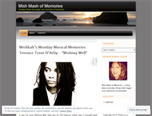 Tablet Screenshot of mishmashofmemories.wordpress.com