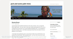 Desktop Screenshot of jackandsomepalmtrees.wordpress.com