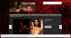 Desktop Screenshot of nuovivampiri.wordpress.com