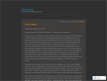 Tablet Screenshot of caseylmnop.wordpress.com