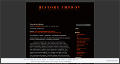 Desktop Screenshot of historyimprov.wordpress.com