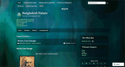 Desktop Screenshot of bangladeshnature.wordpress.com