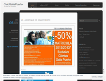 Tablet Screenshot of galiapuerto.wordpress.com