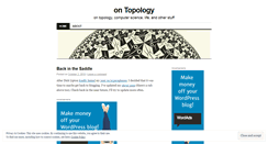Desktop Screenshot of ontopo.wordpress.com