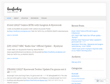 Tablet Screenshot of loveforkry.wordpress.com